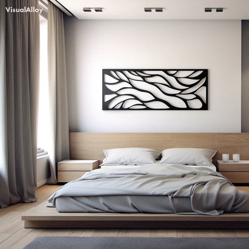 Metal tree wall art decor