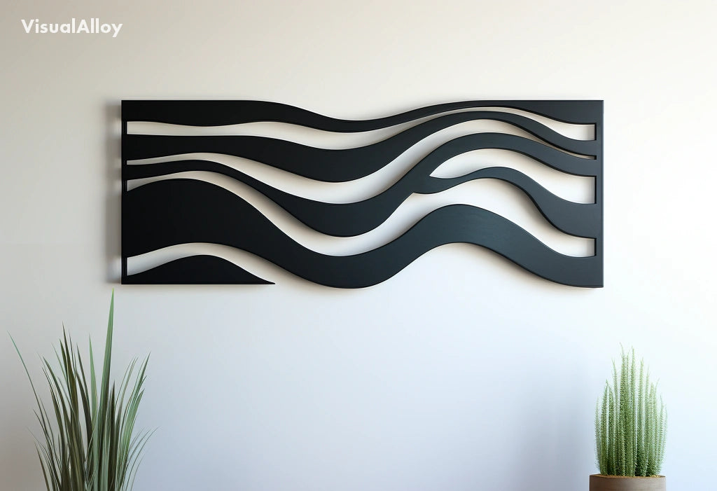 Ocean metal wall art design