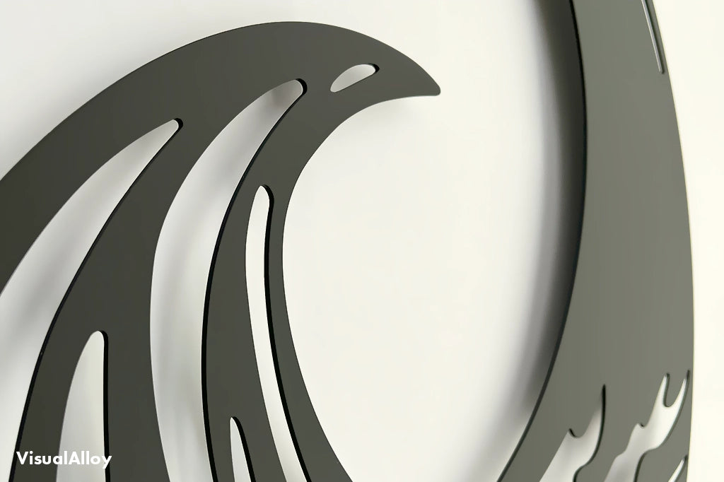 Ocean wall decor outdoors