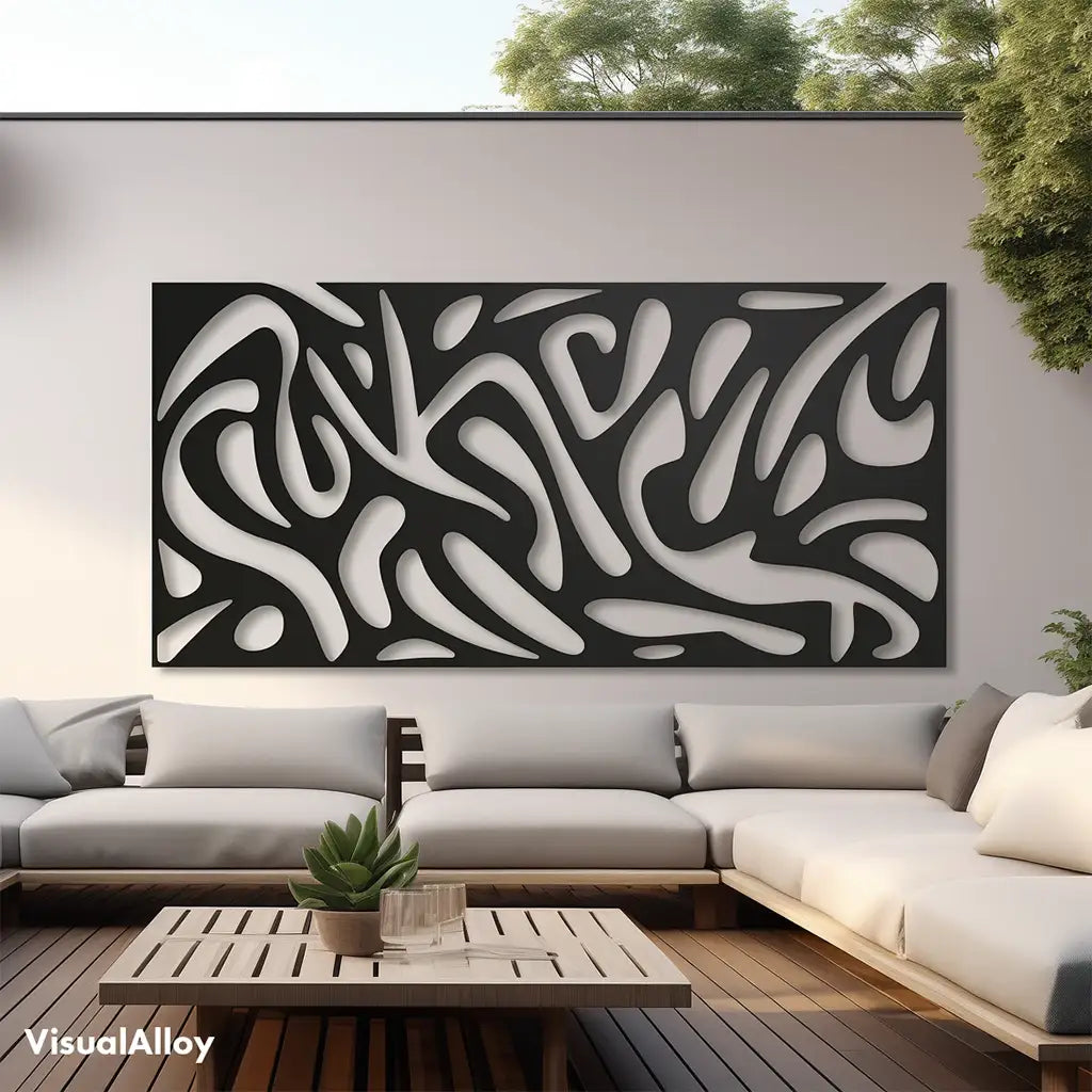 Metal wall art online outdoor