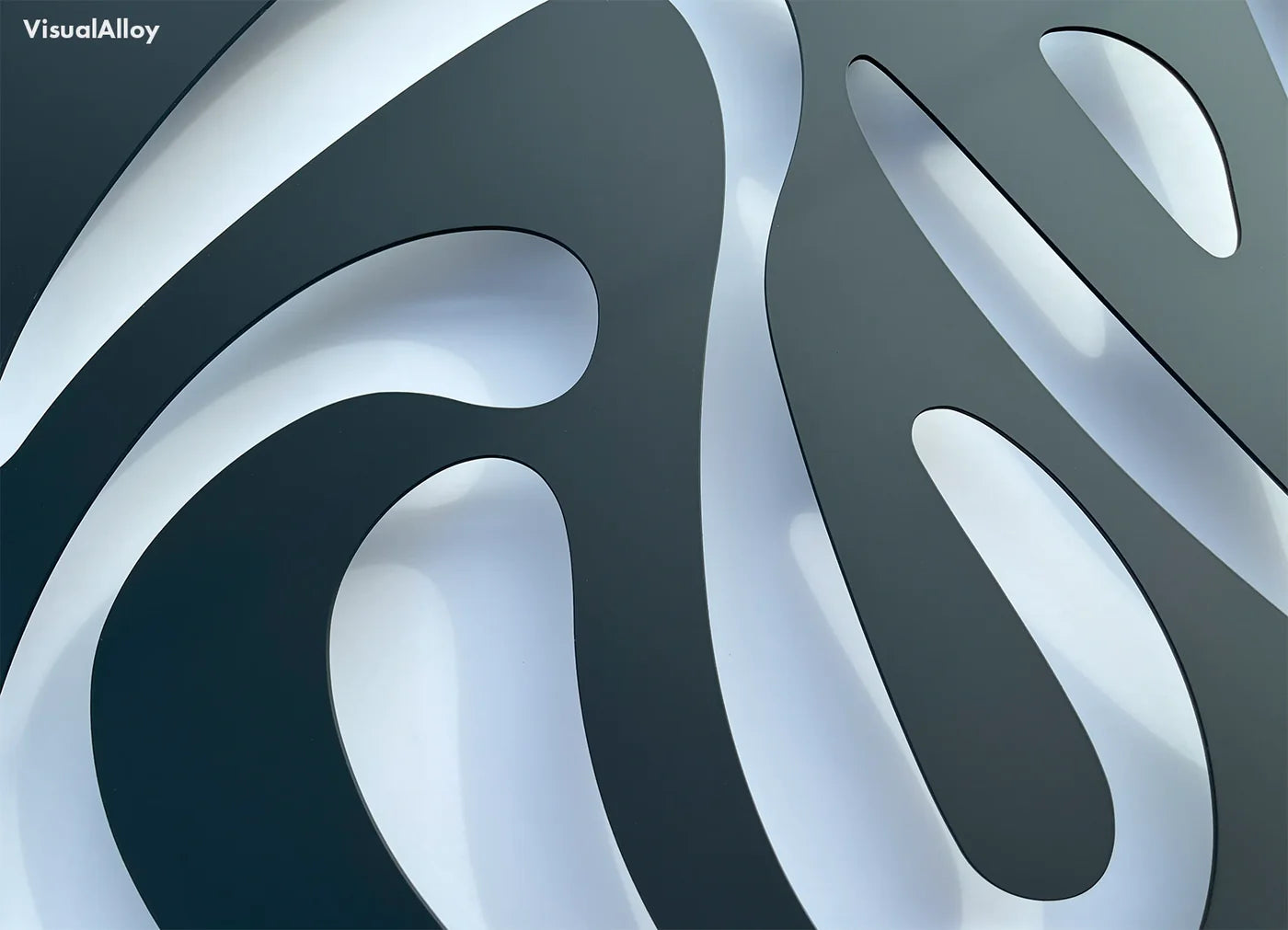 Outdoor Wanddeko aus Metall