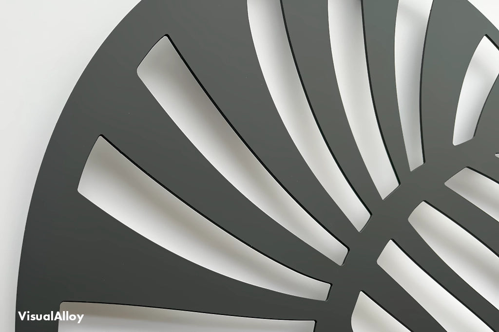 Palmenblatt metall wanddekoration draussen