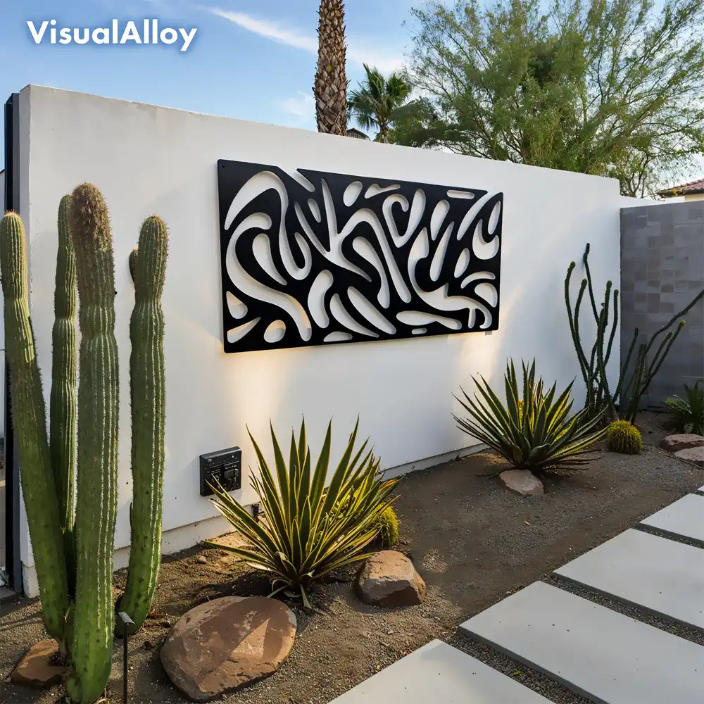 VisualAlloy outdoor metal wall art - Arizona