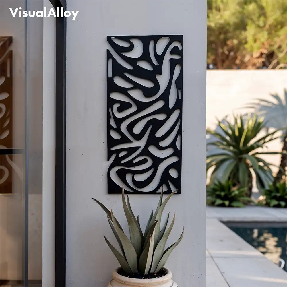 VisualAlloy outdoor art - vertical