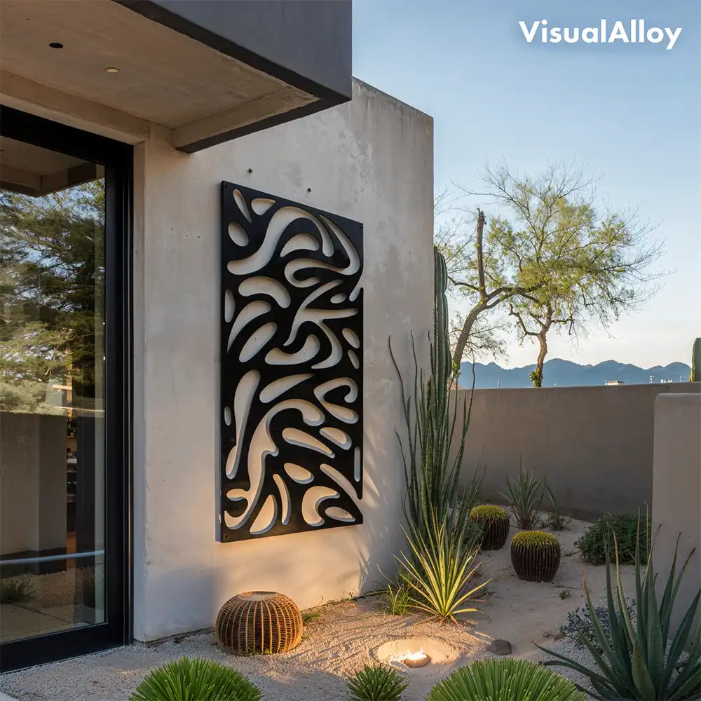 VisualAlloy outdoor wall decor