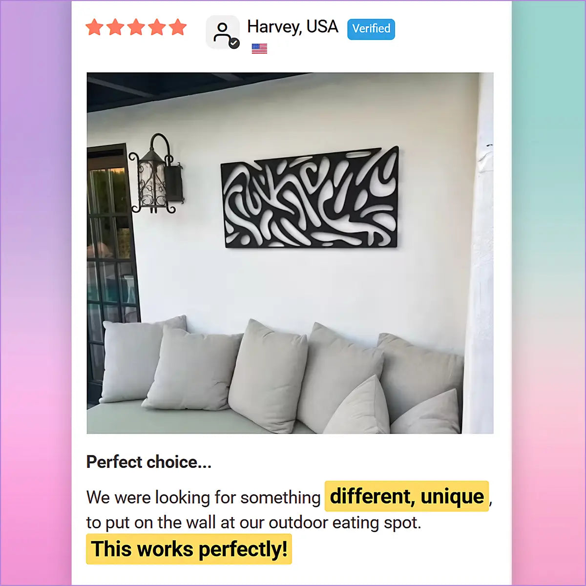 VisualAlloy outdoor metal wall art review